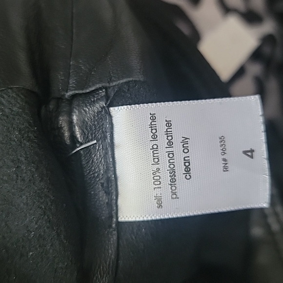 Susana Monaco black leather mini skirt size 4 - Picture 5 of 5